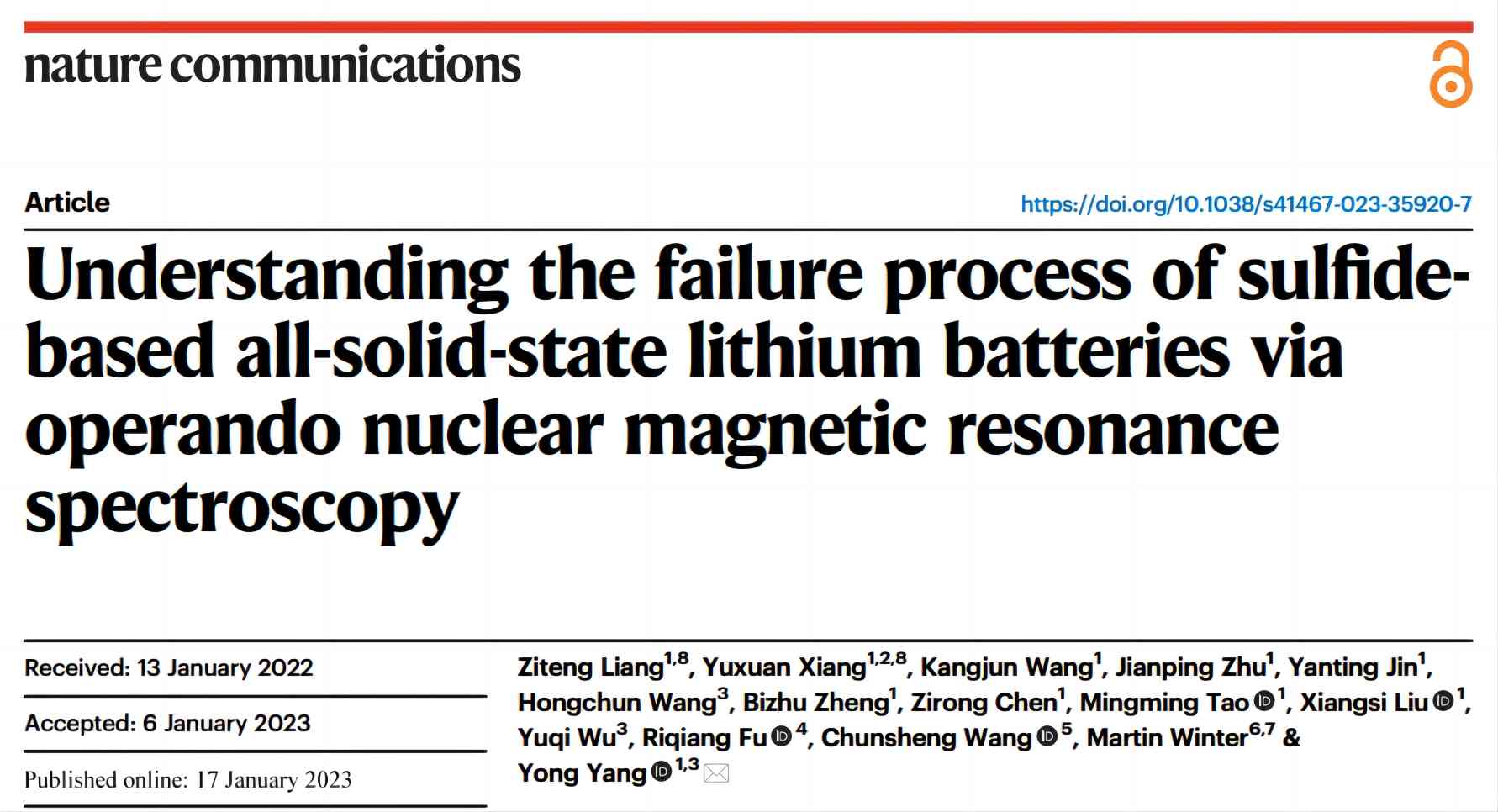 nature-communications nature-communications