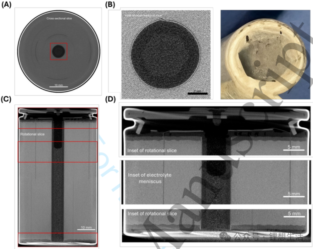 Figure 3. 3D X-ray imaging of BYD 4680.