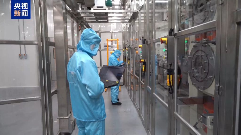 battery production line built by GAC Group