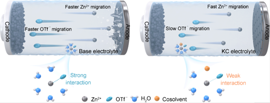 Kinetics Compensation Mechanism in Cosolvent Electrolyte Strategy for Aqueous Zinc Batteries
