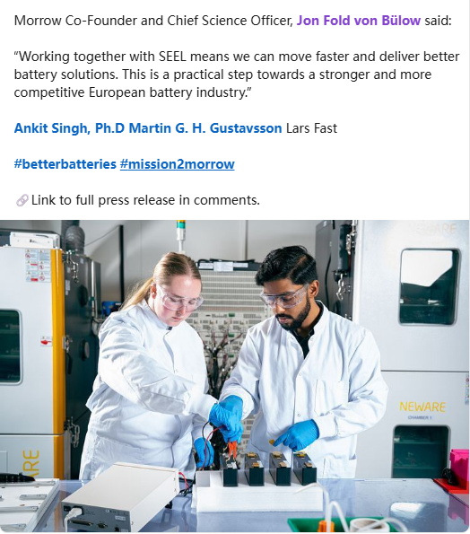 Neware chambers in MORROW batteries lab