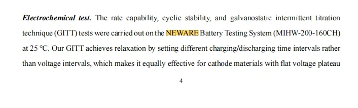 NEWARE Battery Testing Systems (MIHW-200-160CH)