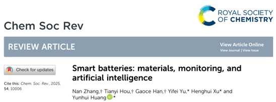 Smart batteries: materials, monitoring, and artificial intelligence