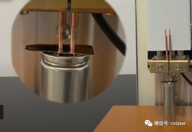 spot-welded battery tabs